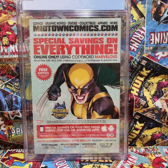 All-new Wolverine #2 CGC graded 9.8 - Picture 2 of 6